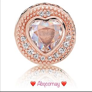 EUC Pandora 786302CZ Pandora Rose ESSENCE Compassion Charm